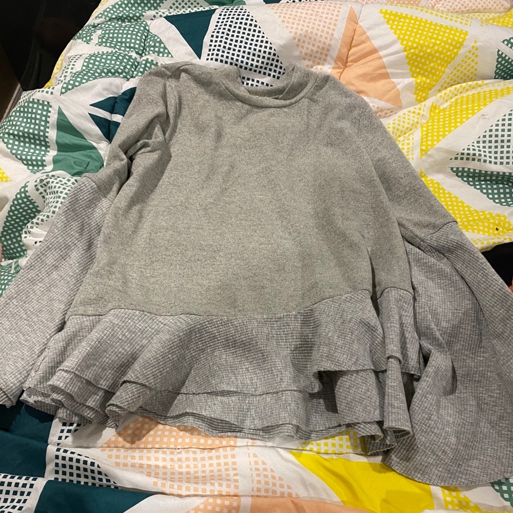 Bell sleeve sweater